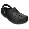 Hausschuh CROCS "Classic Lined Clog", Herren, Gr. 46, schwarz (schwarz, uni), Croslite, casual, Schuhe, Gartenclog, Schlappen, Clog, mit kuscheligem Fellimitat