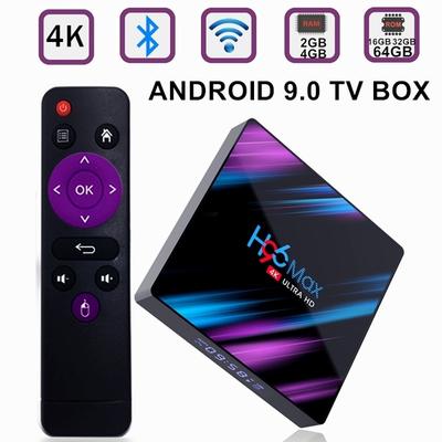 4K Ultra Hd Android Smart Tv Box Android 9.0 Tv Box Streaming Network Media Playerã€�2Gb/4Gb Ram & 16/32/64Gb Rom Optionalã€‘