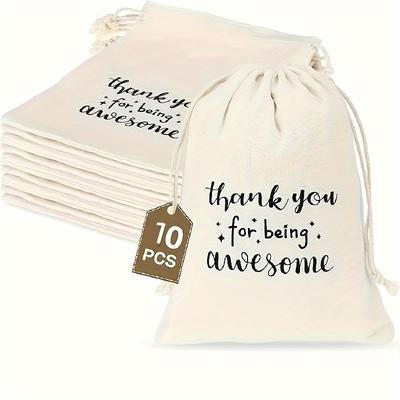 TEMU Thank You For Items; A Drawstring Bag - Employee Appreciation, Colleague Gifts, Or Valentine's Surprises.