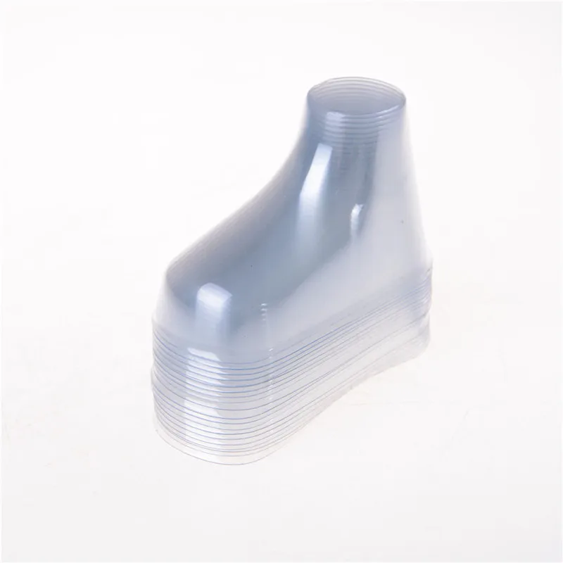 20Pcs Baby Schuh Fuß Form Kunststoff Wanderschuhe Und Schuh Formen Transparente Socke Unterstützung Zubehör