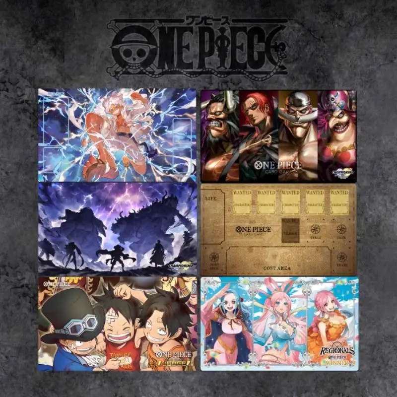 OPCG One Piece Anime-Spielmatte, Sammelkartenspielmatte, spezielles Kartenspiel gegen Tischmatte 600 x 350 mm-O2