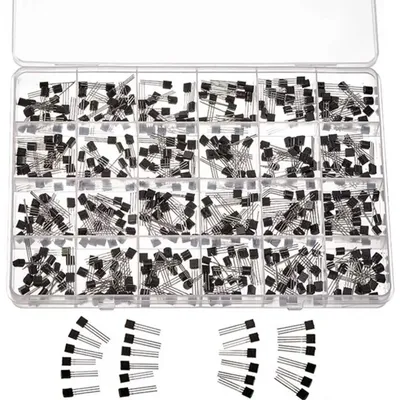 480 stücke bjt Transistor Kit a1015 bc327 bc337 c1815 s8050 s8850 2 n2222 2 n2907 2 n3904 2 n3906 Image