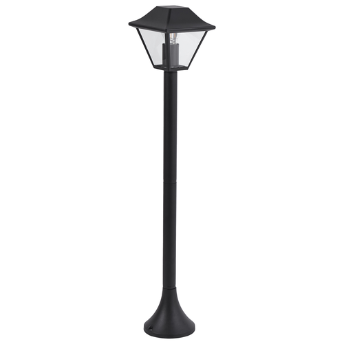 Pollerleuchte Schwarz aus Aluminium 94 cm Außenbeleuchtung Gartenbeleuchtung Wegeleuchte Outdoor Modernes Design für Garten