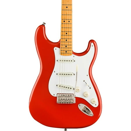 Squier Classic Vibe 50s Stratocaster Maple Fingerboard Electric Guitar Fiesta Red