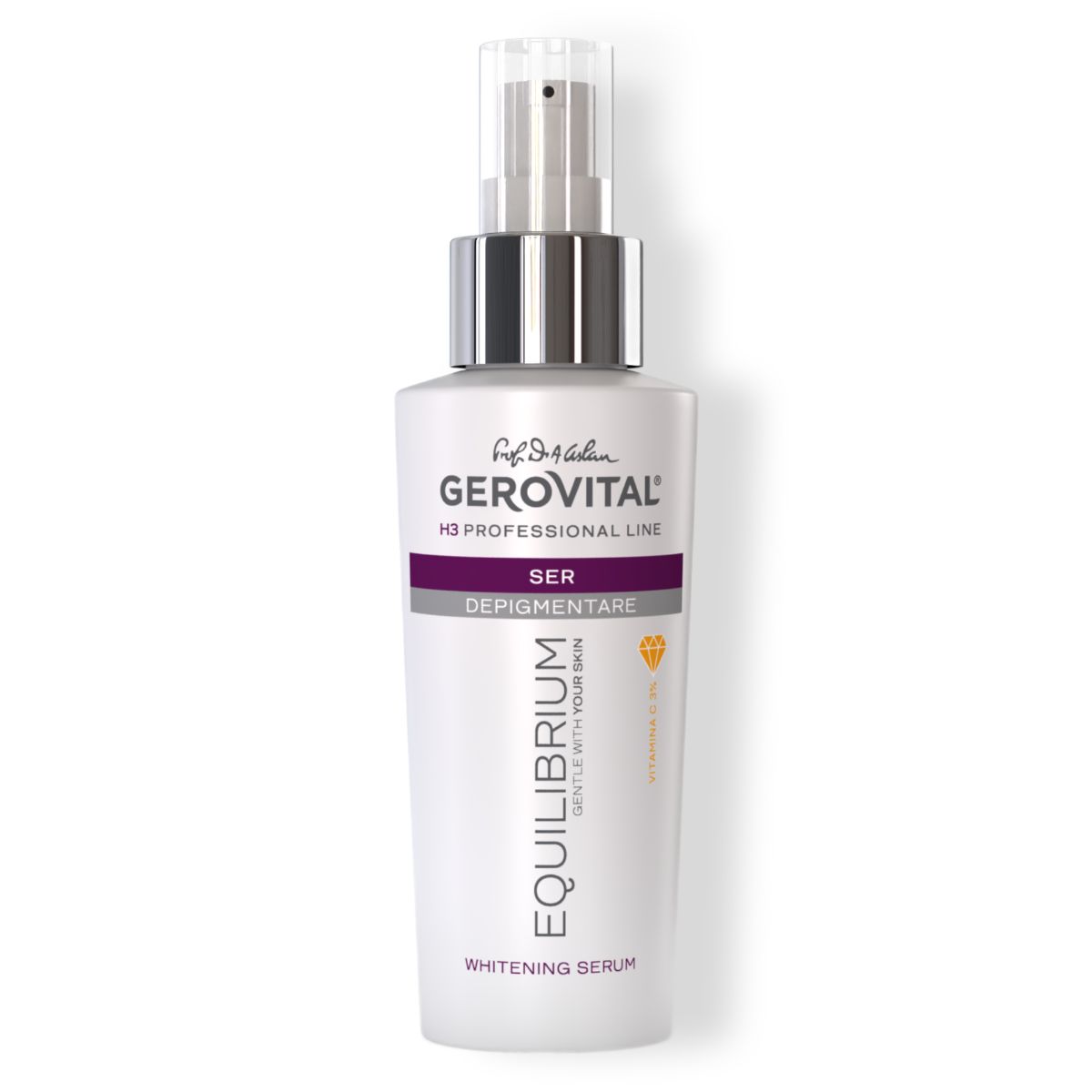Gerovital H3 Equilibrium Siero Anti-Macchie con Vitamina C e Niacinami