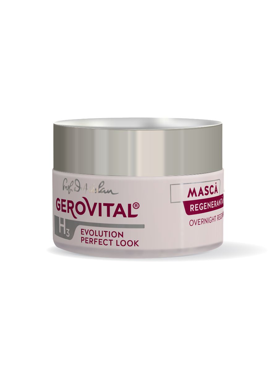Gerovital H3 Evolution Perfect Look Maschera Notte con Acido Ialuronic