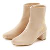 Stiefelette LASCANA, Damen, Gr. 38, beige, Obermaterial: 100% Textilmaterial. Futter: 100% Lederimitat. Decksohle: 100% Lederimitat. Laufsohle: 100% Synthetik, unifarben, bestickt, feminin, Schuhe, mit floralem Muster, Stiefel, Boots VEGAN