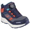 Winterboots SKECHERS "ADVENTURE BLITZ - ARCTIC BRISK", Kinder, Gr. 32, blau (navy orange), Lederimitat, Textil, sportlich, Schuhe, Winterschuh, Boots, Sneaker mit wasserabweisender TEX-Membrane