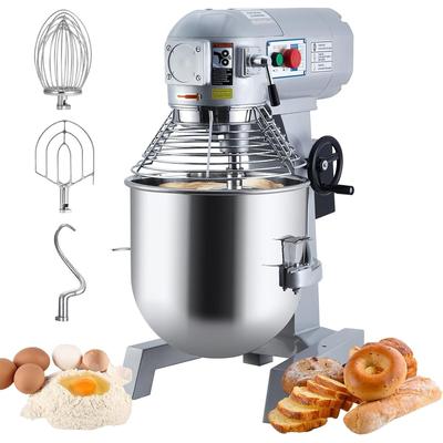 30 Qt Commercial Food Mixer, 600 W, 3 Speed Adjustable