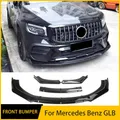 Per Mercedes Benz GLB AMG 3 pezzi paraurti anteriore labbro corpo kit spoiler diffusore deflettore