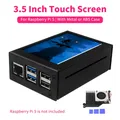 Touch screen da 3,5 pollici per Raspberry Pi 5 Display LCD 480 * 320 Custodia in metallo ABS