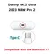 Daniel V4.2 Ultra Earbuds TWS Pro 2 ANC auricolari Bluetooth cuffie Wireless con controllo tattile