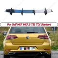 Per Volkswagen Golf 7 7.5 MK7 MK7.5 Standard TSI TDI 2012-2019 Nero Lucido Paraurti Posteriore Diffusore Lato Posteriore Splitter Spoiler labbro