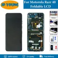 AMOLED 6.9 "LCD Pieghevole Per Motorola Razr 40 Razr Gen 3 Display LCD Con Burn-shadow Touch Screen Digitizer Assembly sostituzione