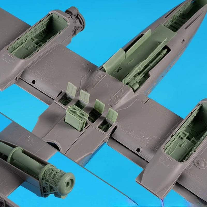 1/48 Bilancia Die Cast Figura In Resina Modello Kit di Montaggio Aeromobili Retrofit Parti Scheda di Espansione Kit di Parti Non Verniciata IA-58