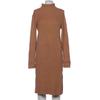 Ilse Jacobsen Damen Kleid, Gr. 42, braun, Synthetik, Viskose