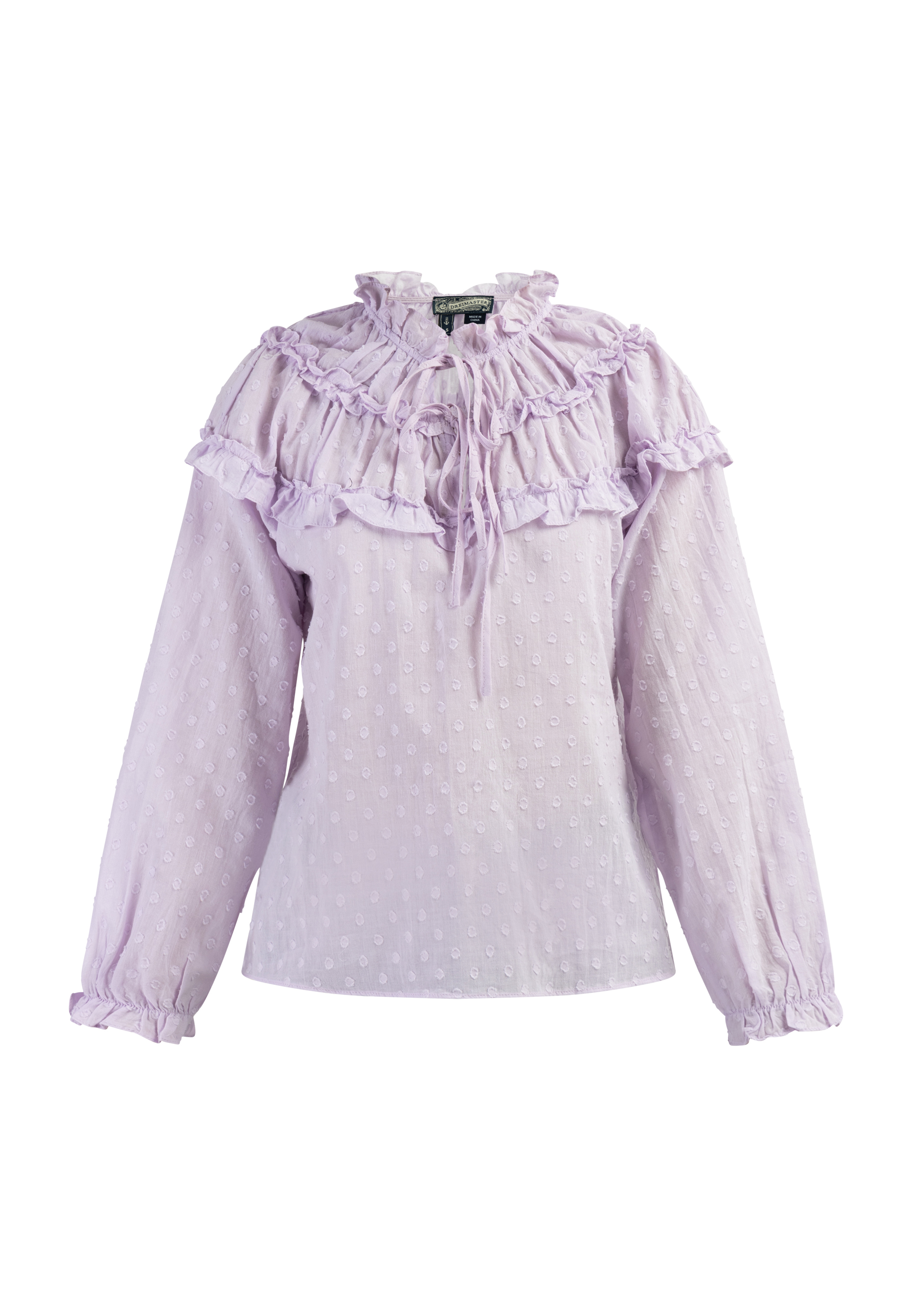 Dreimaster Bluse Damen Helllila Image