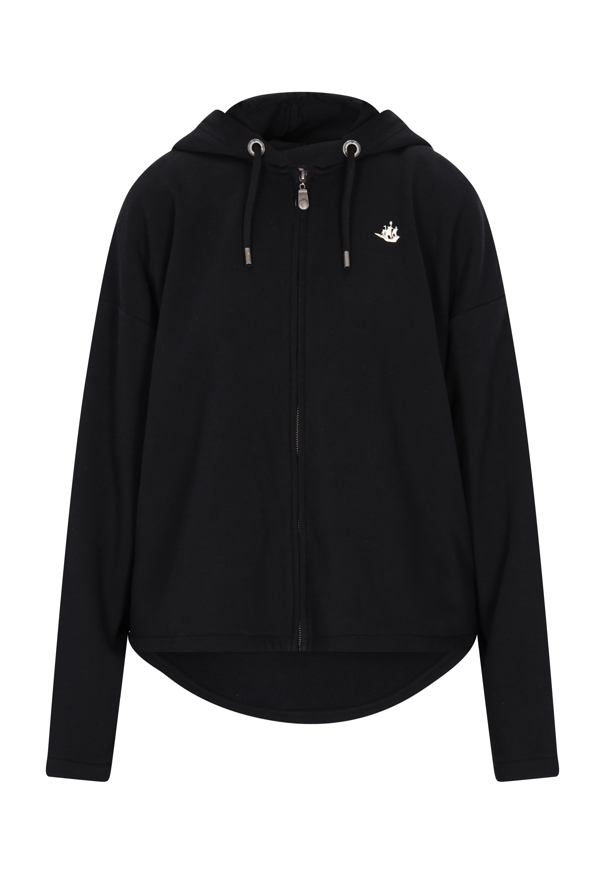 Dreimaster Sweatshirt Damen Schwarz Image