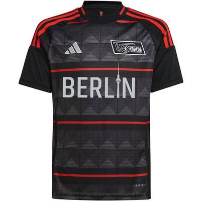 ADIDAS Kinder Trikot 1. FC Union Berlin 24/25 Kids Auswärtstrikot, Größe 140 in Schwarz