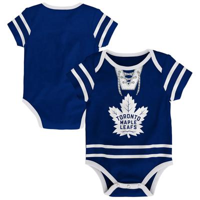 Toronto Maple Leafs Toronto Maple Toronto Maple Leafs Hockey Pro Creeper – Neugeborenes Image