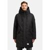 Kurzmantel KHUJO "Anth-YM", Herren, Gr. M (50), grau (metallicgrau), Obermaterial: 100% Polyester, Innenfutter: 100% Nylon, Wattierung: 100% Polyester, Basic, lässig geschnitten ca. Mitte Oberschenkel, hoch geschlossener Ausschnitt, Langarm weit...