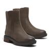 Winterstiefelette TIMBERLAND "BRIMFIELD MID WARM LINED BOOT", Damen, Gr. 39, braun (medium braun full grain), Leder, sportlich, Schuhe, Winterstiefel, Winderboots, Winterschuhe, gefüttert