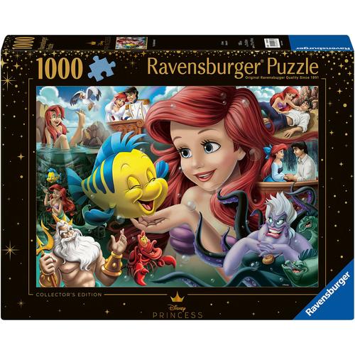 Puzzle RAVENSBURGER ""Collector's Edition - Disney Princess, Arielle, die Meerjungfrau"" Puzzles bunt Kinder Made in Germany; FSC - schützt Wald weltweit