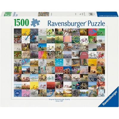 Puzzle RAVENSBURGER "99 Fahrräder und mehr..." Puzzles bunt Kinder Made in Germany; FSC - schützt Wald weltweit