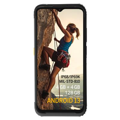 AGM BY BEAFON Smartphone "H6 L Rugged", schwarz, 128 GB, Mobiltelefone, IP68/IP69K/MIL-STD-810H - zertifiziert Image