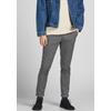 Chinohose JACK & JONES "JPSTMARCO JJFURY AKM", Herren, Gr. 32, Länge 32, grau (drizzle), Web, Obermaterial: 98% Baumwolle, 2% Elasthan, unifarben, modisch, Hosen