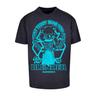 T-Shirt MERCHCODE ""Merchcode Ashnikko - Blender Oversized Tee"" Gr. 4XL, blau (navy) Herren Shirts