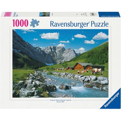 Puzzle RAVENSBURGER "Karwendelgebirge, Österreich" Puzzles bunt Kinder Made in Germany; FSC - schützt Wald weltweit