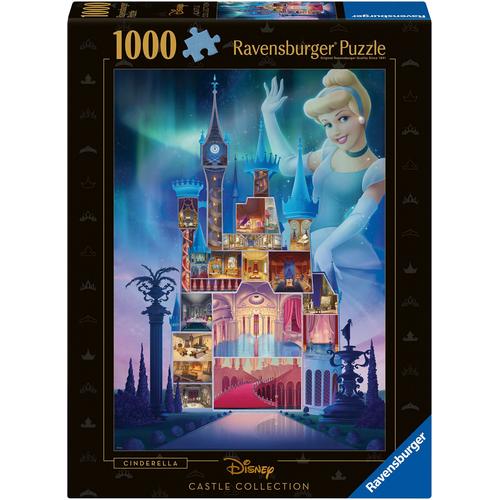 Puzzle RAVENSBURGER ""Castle Collection - Disney Princess, Cinderella"" Puzzles bunt Kinder Made in Germany; FSC - schützt Wald weltweit