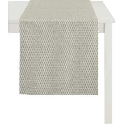 Tischläufer APELT "1104 Loft Style, Jacquard", grau (taupe, beige), B:48cm L:140cm, Polyester, Viskose, Tischdecken Image
