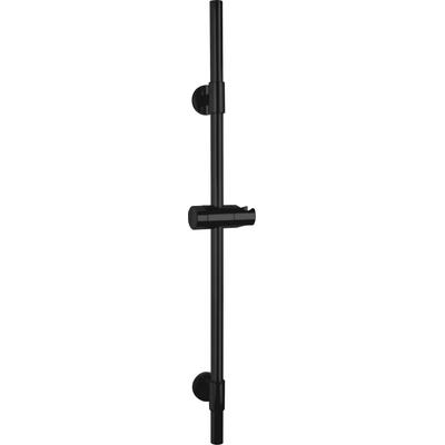 Duschstange WENKO "Basic", schwarz, T:66cm, Duschkopfhalterungen, Schwarz Image