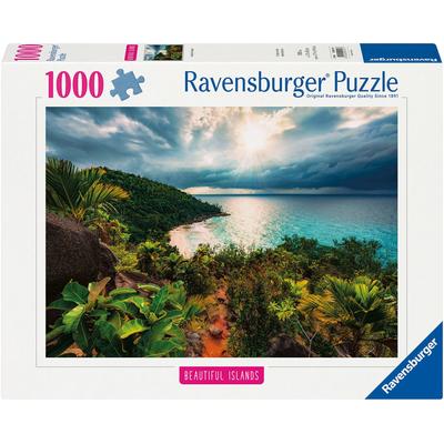 Puzzle RAVENSBURGER "Beautiful Islands, Hawaii" Puzzles bunt Kinder Made in Germany; FSC - schützt Wald weltweit