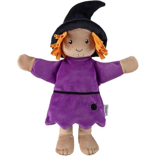 Handpuppe STERNTALER ""Hexe"" Puppen lila (violett) Kinder