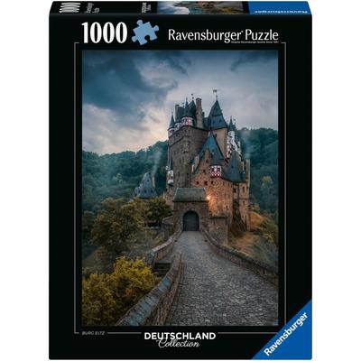 Puzzle RAVENSBURGER "Deutschland Collection, Burg Eltz" Puzzles bunt Kinder Made in Germany; FSC - schützt Wald weltweit