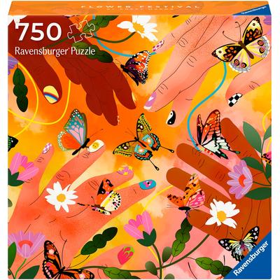 Puzzle RAVENSBURGER "Flower Festival" Puzzles bunt Kinder Made in Germany; FSC - schützt Wald weltweit