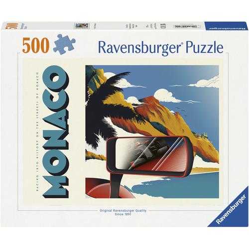 Puzzle RAVENSBURGER ""Großer Preis von Monaco"" Puzzles bunt Kinder Made in Germany; FSC - schützt Wald weltweit