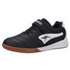 Hallenschuh KANGAROOS "K5-Drib EV", Gr. 32, schwarz-weiß (jet schwarz, weiß), Synthetik, sportlich, Schuhe, Non-Marking Sohle