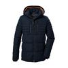 Steppjacke "GW 28 MN QLTD JCKT", Herren, Gr. M, blau (navy), Oberstoff: 88% Polyester, 12% Baumwolle, Futter: 100% Polyester (recycelt), Wattierung: 100% Polyester, G.I.G.A. DX BY KILLTEC, sportlich, Jacken