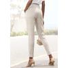 Jogger Pants VIVANCE, Damen, Gr. 46, N-Gr, beige (beige, rosa kariert), Stoff, Obermaterial: 79% Polyester, 19% Viskose, 2% Elasthan, kariert, casual, figurumspielend knöchelfrei, Hosen, mit Karomuster, Schlupfhose, enge Passform, casual-chic