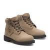 Schnürboots TIMBERLAND "TIMBERLAND PREMIUM 6 INCH LACE UP WATERPROOF BOOT", Gr. 37, beige (medium beige nubuck), Leder, sportlich, Schuhe, Winterstiefel, Schnürstiefel, Winterschuhe, wasserdicht