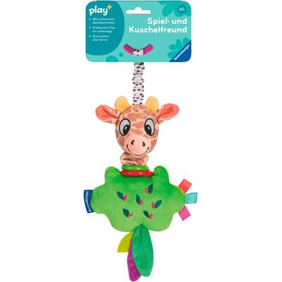 Greifspielzeug RAVENSBURGER "Play+ Zappel-Giraffe", bunt, Greifspielzeug, KinderB:14cm H:33cm, B:14cm H:33cm Image