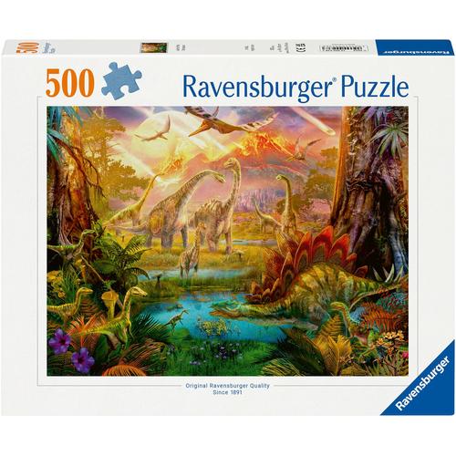 Puzzle RAVENSBURGER ""Im Dinoland"" Puzzles bunt Kinder Made in Germany; FSC - schützt Wald weltweit