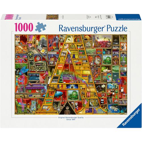 Puzzle RAVENSBURGER ""Awesome Alphabet ""A"" Puzzles bunt Kinder Made in Germany; FSC - schützt Wald weltweit