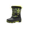Winterstiefel KANGAROOS "Kanga-Bean IV", Damen, Gr. 35, schwarz (jet schwarz, camo), Textil, Synthetik, sportlich, Schuhe, Snowboots, Winterboots, Winterschuhe, wasserabweisend, gefüttert