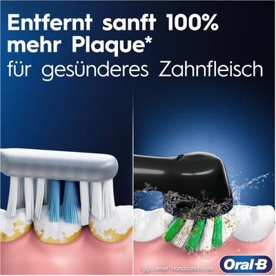 Elektrische Zahnbürste ORAL-B "Pro 3 3000" Elektrozahnbürsten blau 3 Putzmodi