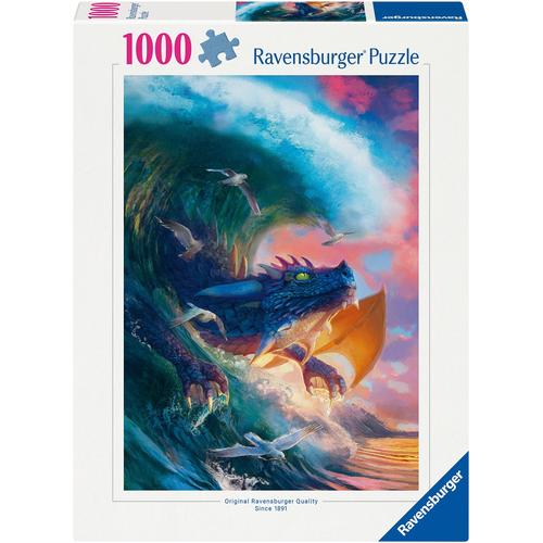 Puzzle RAVENSBURGER ""Drachenrennen"" Puzzles bunt Kinder Made in Germany; FSC - schützt Wald weltweit